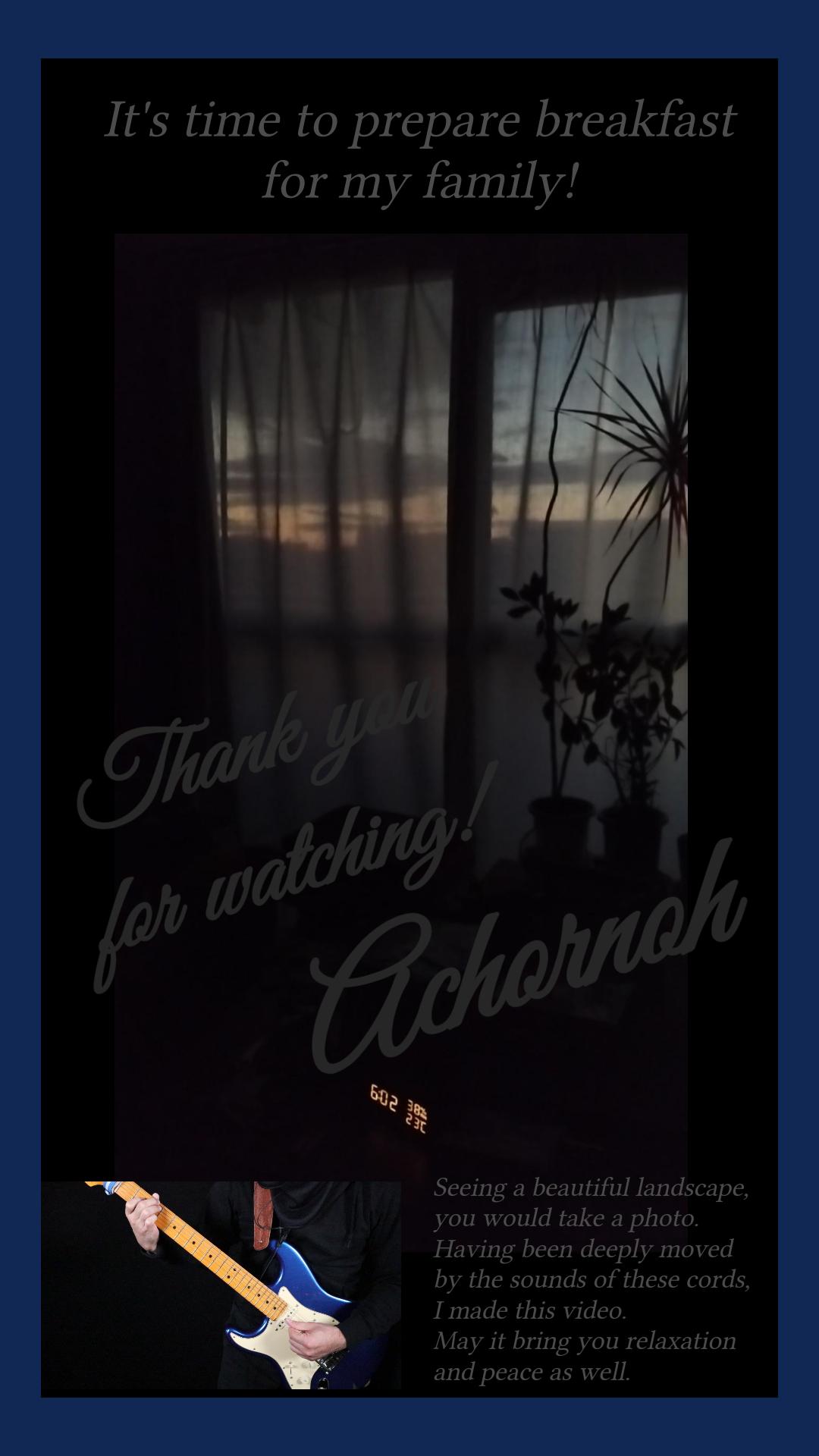 Time to prepare breakfast for my family!